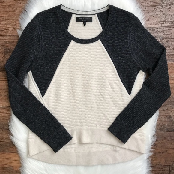 rag & bone Sweaters - Rag & Bone Wool Scoop Neck Sweater Small T1